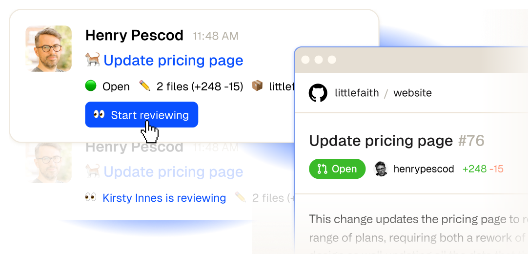 Start Review Screenshot
